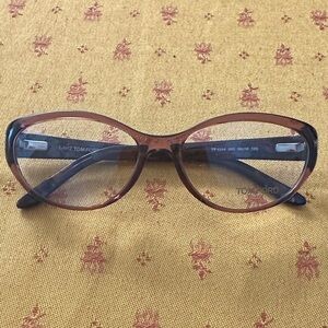 Tom Ford Women's Glasses in Brown and Black